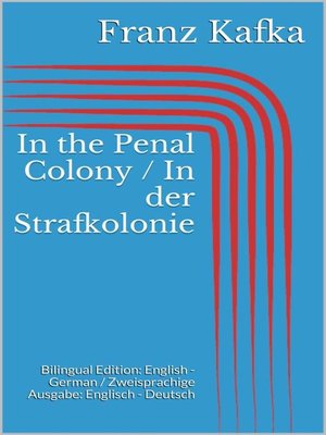 cover image of In the Penal Colony / In der Strafkolonie